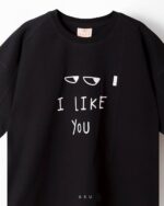تیشرت مشکی i like (آکو AKU) - Image 4