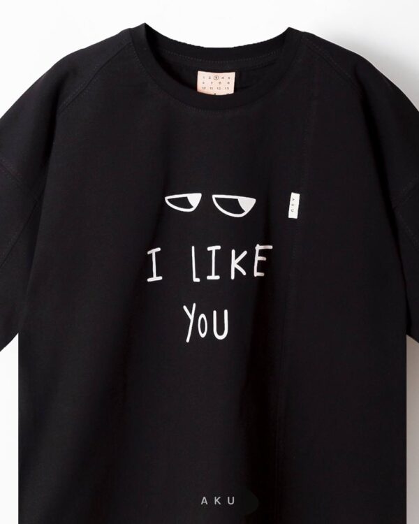 تیشرت مشکی i like (آکو AKU) - Image 4