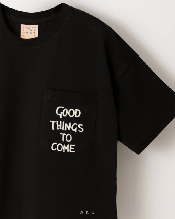 تیشرت مشکی good think (آکو AKU) - Image 4