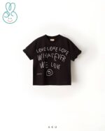 تیشرت مشکی love love