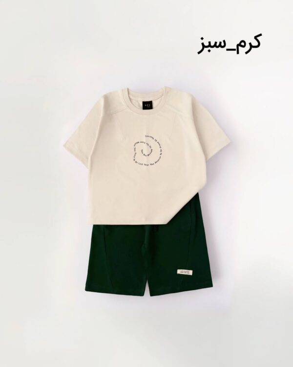 تیشرت شلوارک مارپیچ