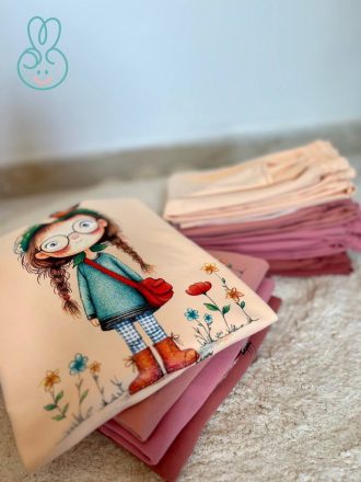 ست بلوز و شلوار دخترک و گنجشک کیدومکس