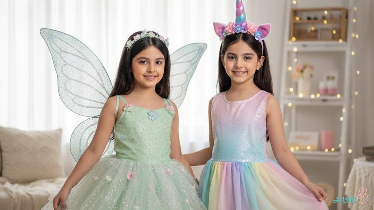 لباس موجودات فانتزی (پری و تکشاخ) لباس هالوین موجودات فانتزی (پری و تکشاخ)