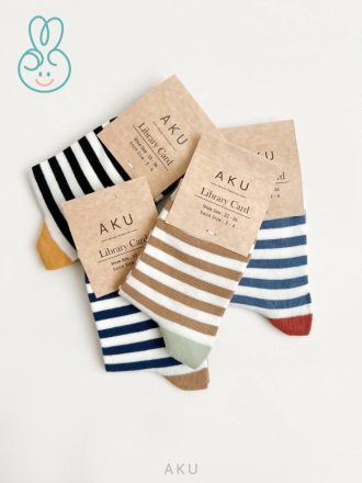 جوراب نخی راه راه