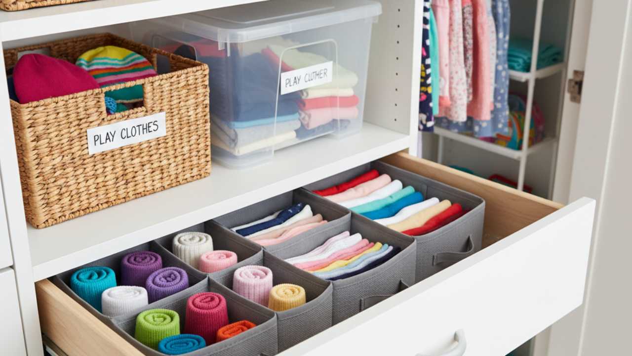 استفاده هوشمندانه از نظمدهندهها استفاده از نظمدهندهها برای ساخت کمد لباس دخترانه