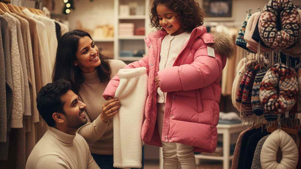 نکات مهم خرید لباس زمستانی دخترانه نکات مهم هنگام خرید لباس زمستانی برای دختربچهها