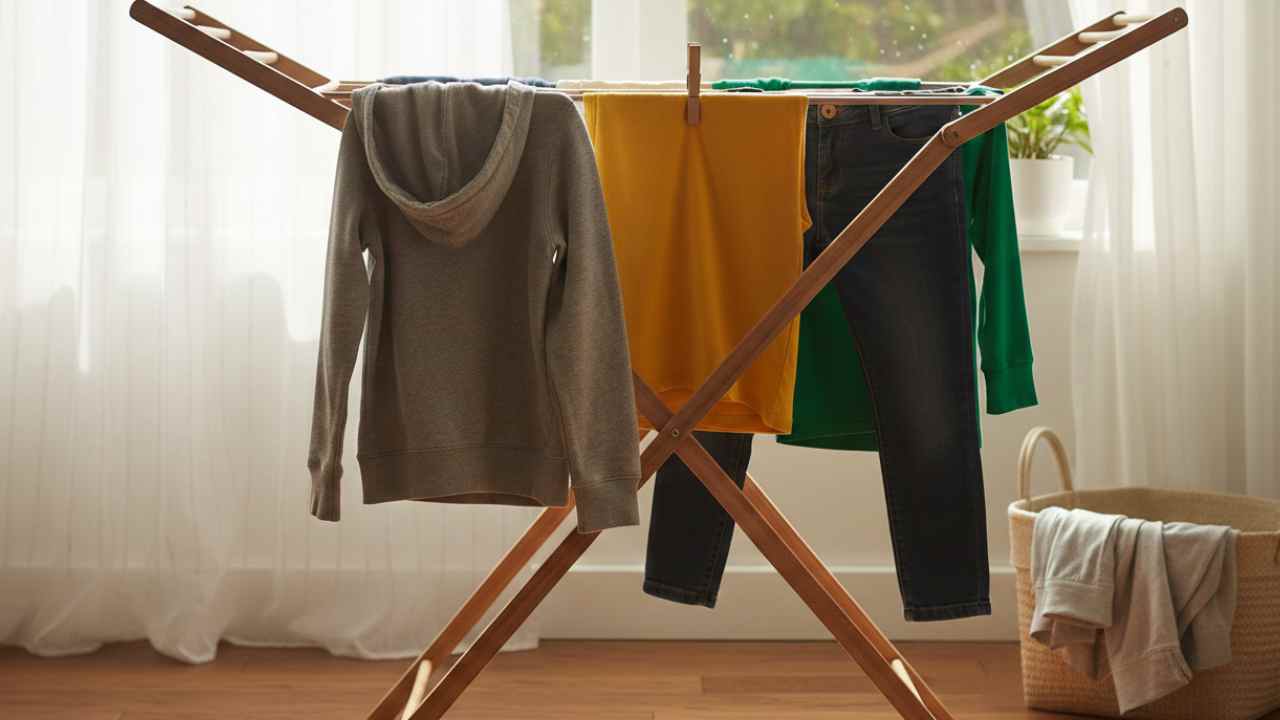 ر طریقه خشک کردن صحیح لباسها