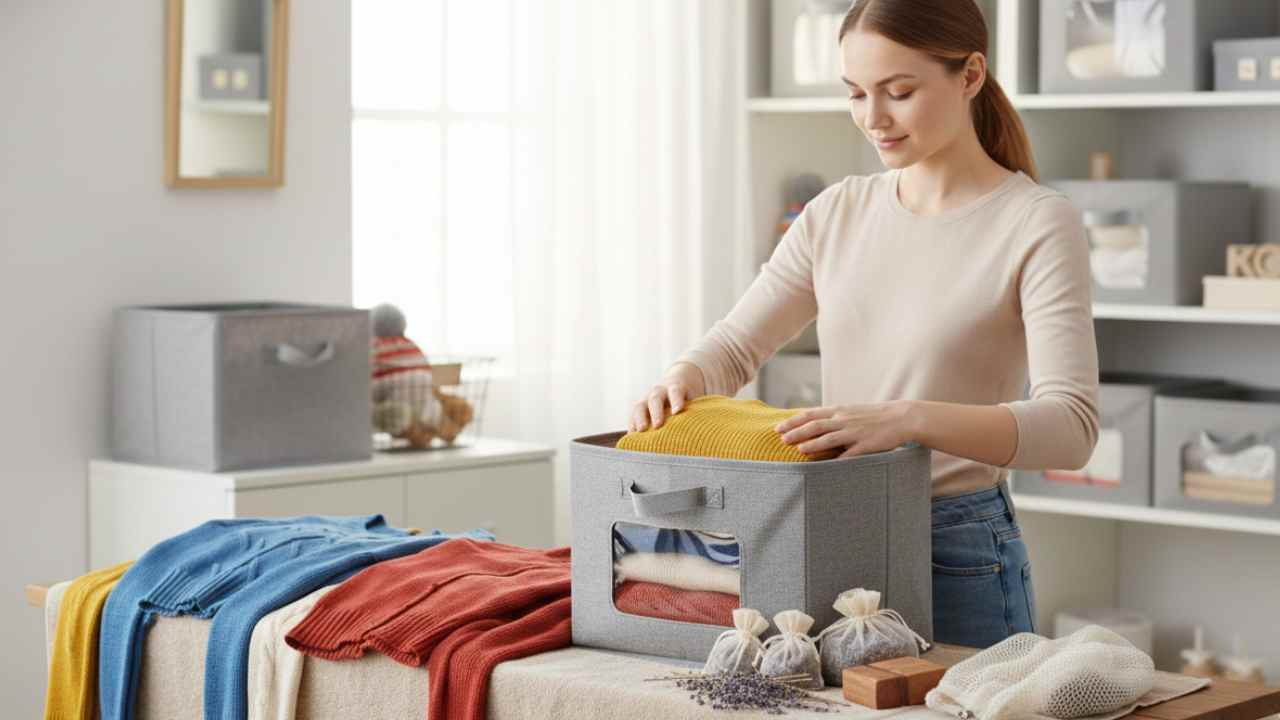 انبار کردن طولانیمدت لباسهای زمستانی اصول انبار کردن طولانیمدت لباسهای زمستانی