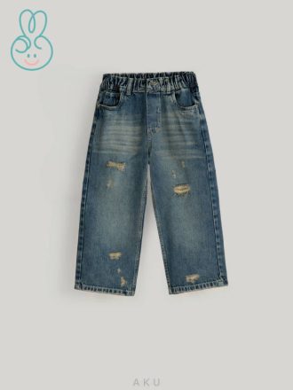 شلوار جین بگ زاپدار