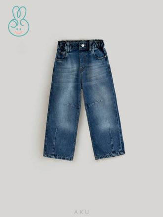 شلوار جین بگ بُرش دار آکو
