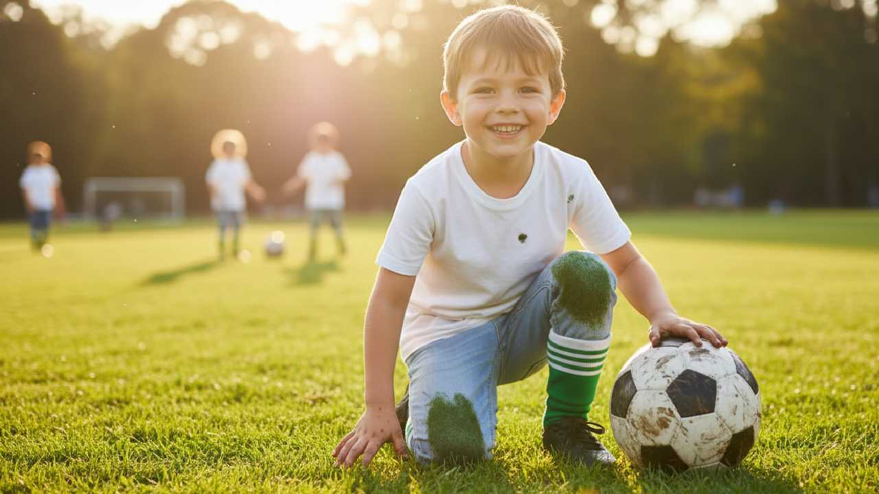 پاک کردن لکه چمن: امضای فوتبال و پارکگردی لکه چمن: امضای فوتبال و پارکگردی